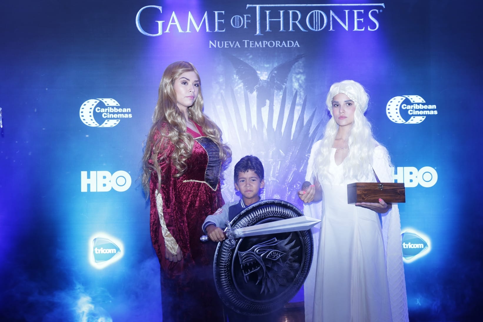 Los seguidores de la serie en el Photo Booth