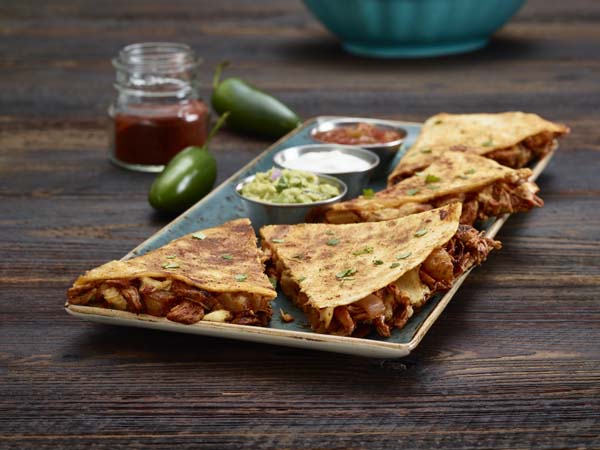 04.- Fiesta Chicken Quesadilla