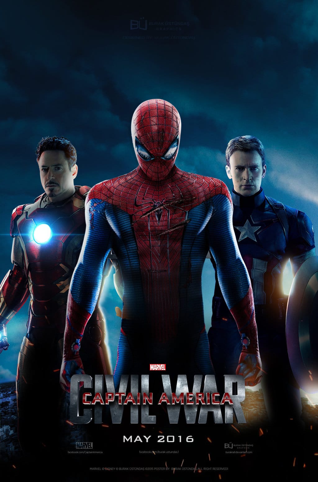 Spiderman aparece en el nuevo tráiler de ‘Capitán América: Civil War