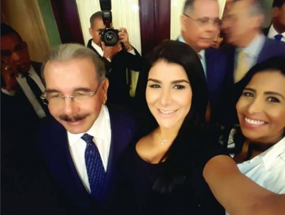 La visita de la nueva presentadora de masa al presidente Medina causa sorpresa a todos