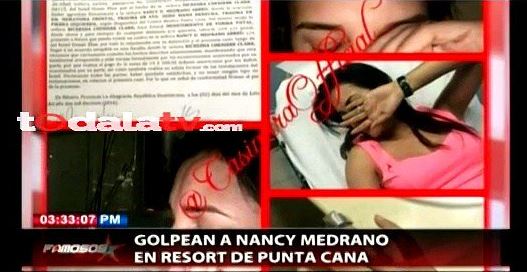 Golpean a comunicadora Nancy Medrano en resort de Punta Cana