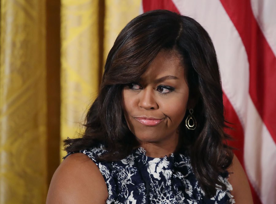 Michelle Obama calificó a Donald Trump como ‘depredador sexual’