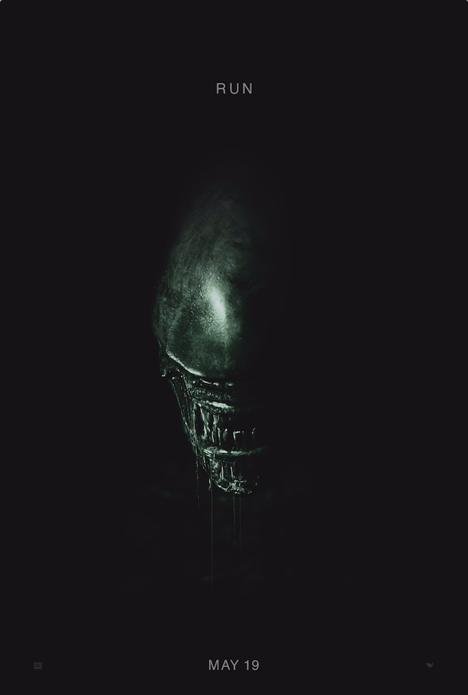 Alien: Covenant adelanta su estreno con un cartel aterrador