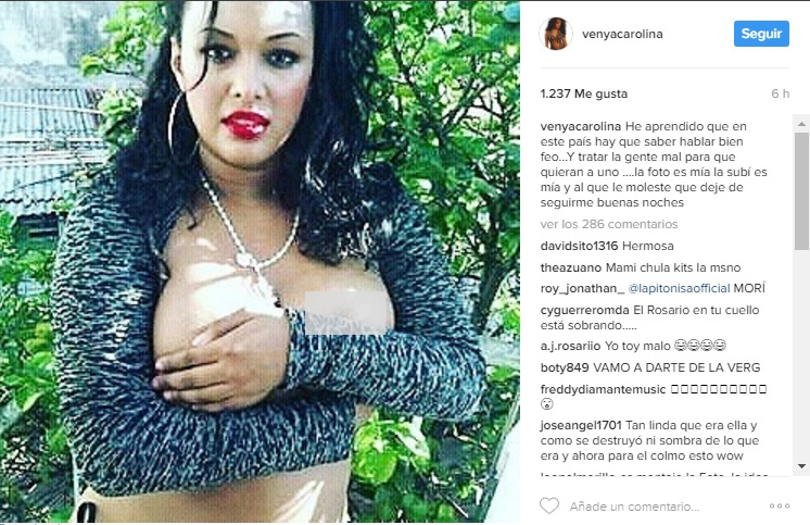 Venya Carolina lo hizo otra vez