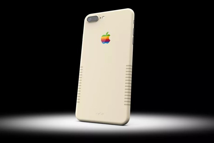 El iPhone 7 Plus estilo retro es hermoso y caro
