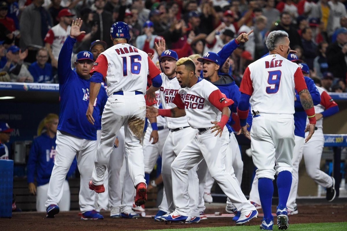 Puerto Rico clasifica invicto hacia las semifinales del Clásico Mundial De Beisbol 2017