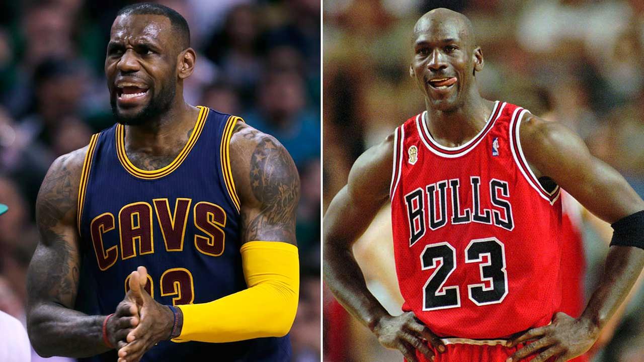 LeBron James supera a Michael Jordan y se convierte en el jugador con más puntos anotados en la Historia de los #Playoffs