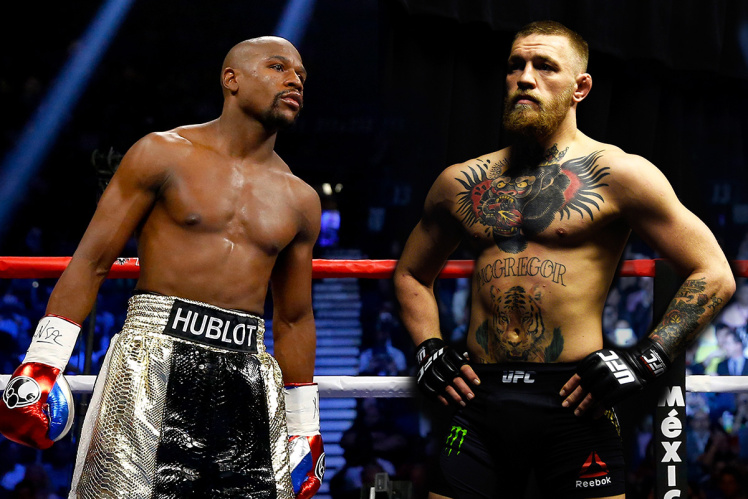 Conor McGregor anunció que firmó el contrato para pelear con Floyd Mayweather