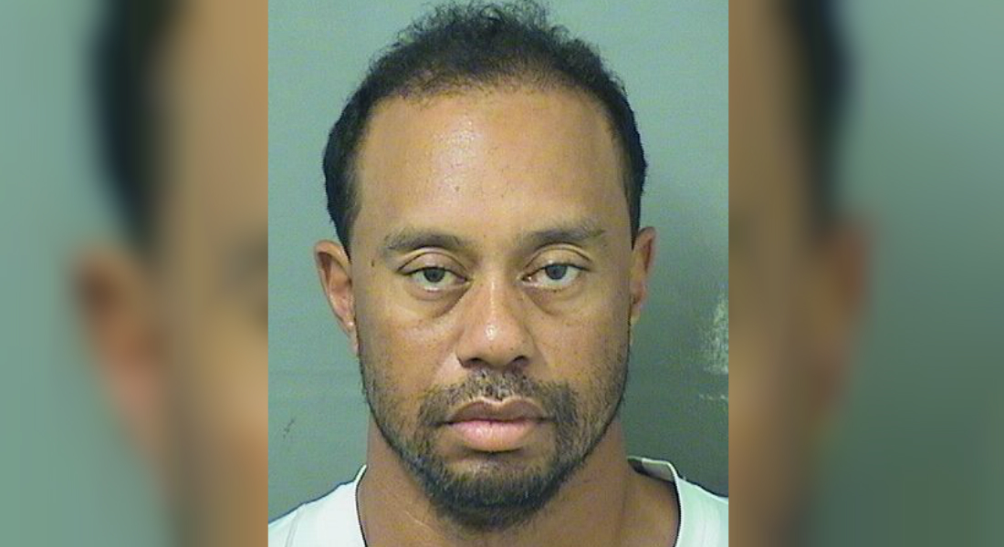 Arrestan a Tiger Woods por conducir ebrio