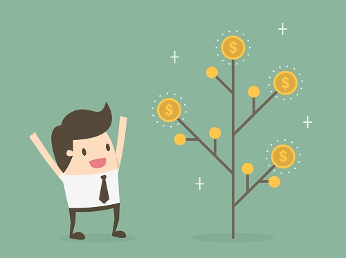 Tener ingresos sin necesidad de trabajar