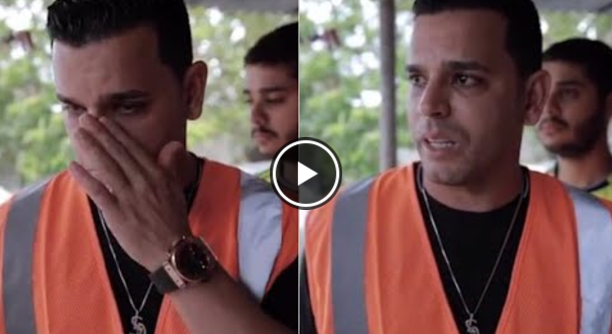 Tito El Bambino Llorando al ver Lo afectados por huracán Irma da ayuda y construirá casa