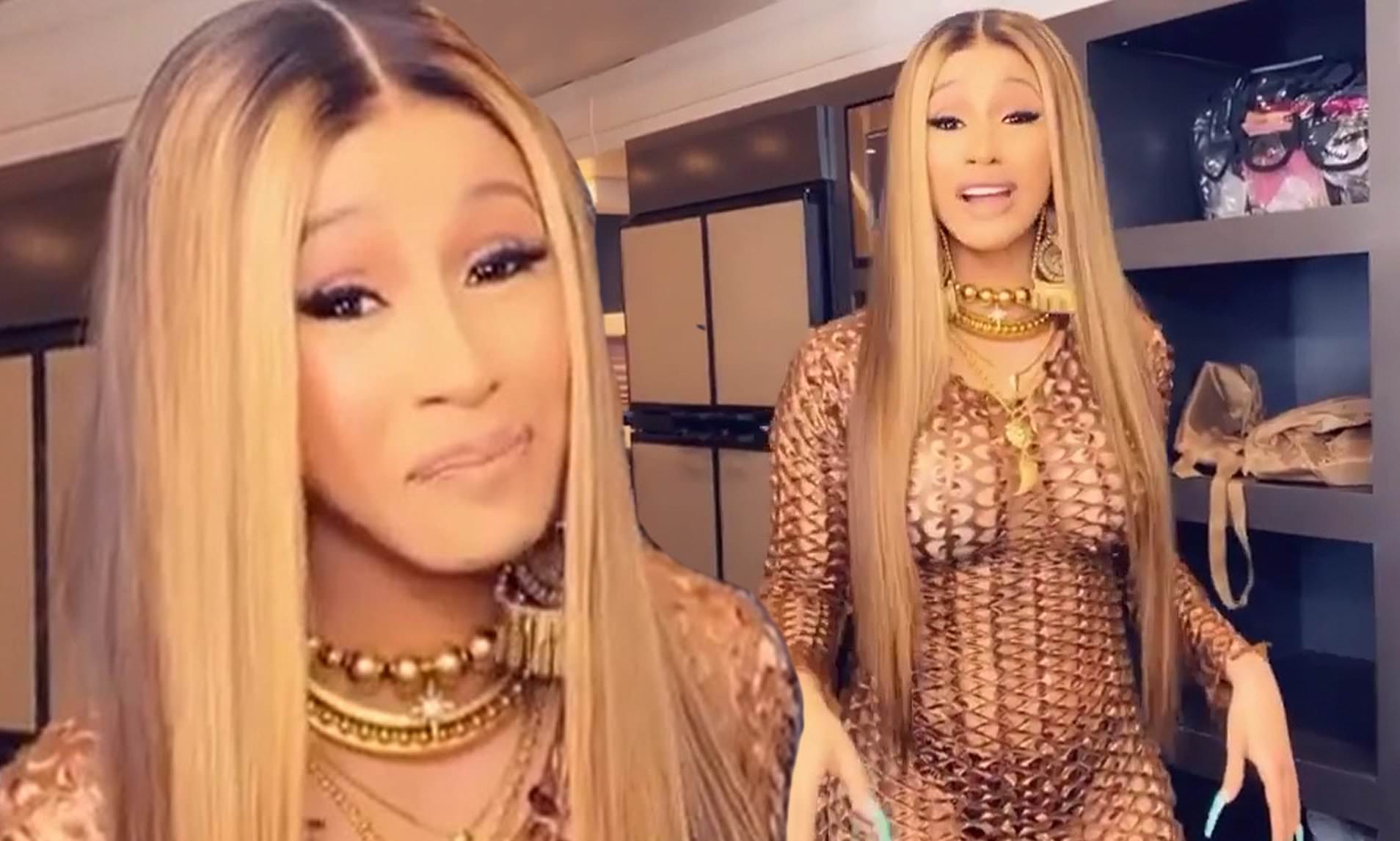 Cardi B se compromete a donar dinero ganado con canción viral sobre el coronavirus