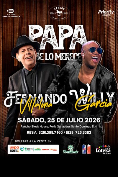 Willy Garcia y Fernando Villalona