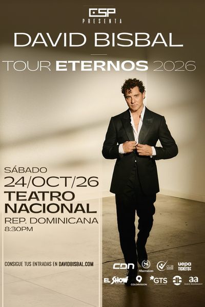 David Bisbal – Tour Eternos 2026