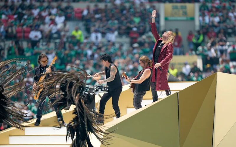 Maná vs Inglaterra: show en el medio tiempo del Mundial