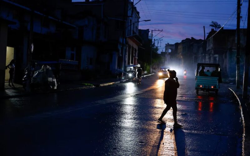 Apagón nacional en Cuba: colapso total del sistema eléctrico