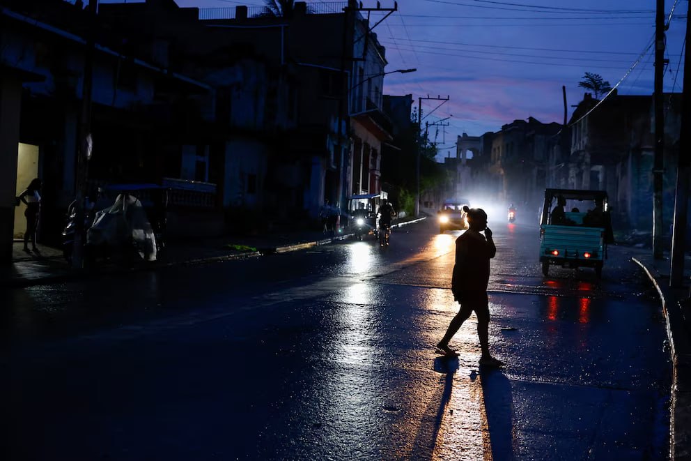Apagón nacional en Cuba deja a oscuras a La Habana