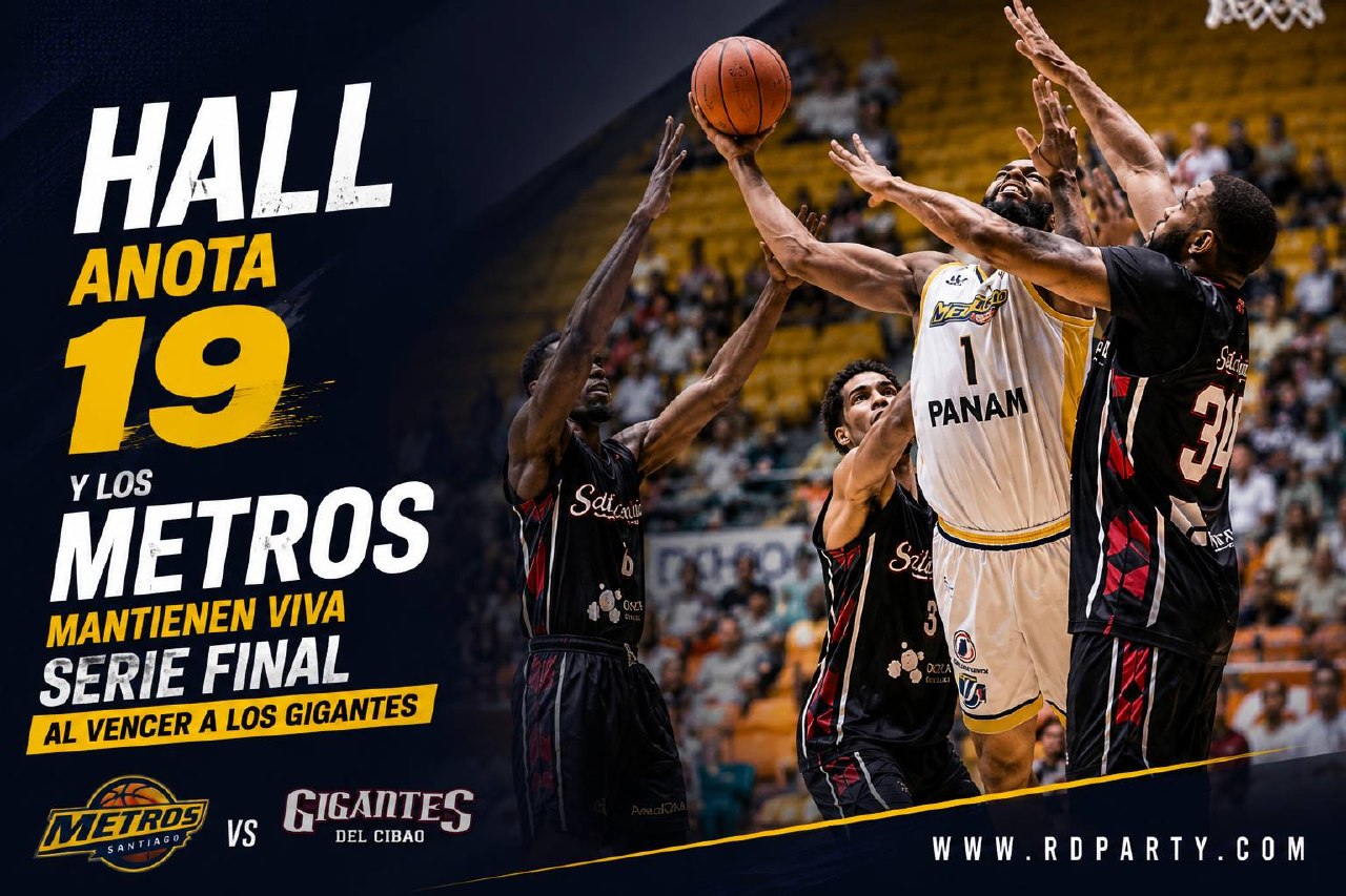 Jordan Hall anota 19 puntos en la victoria de los Metros ante los Gigantes
