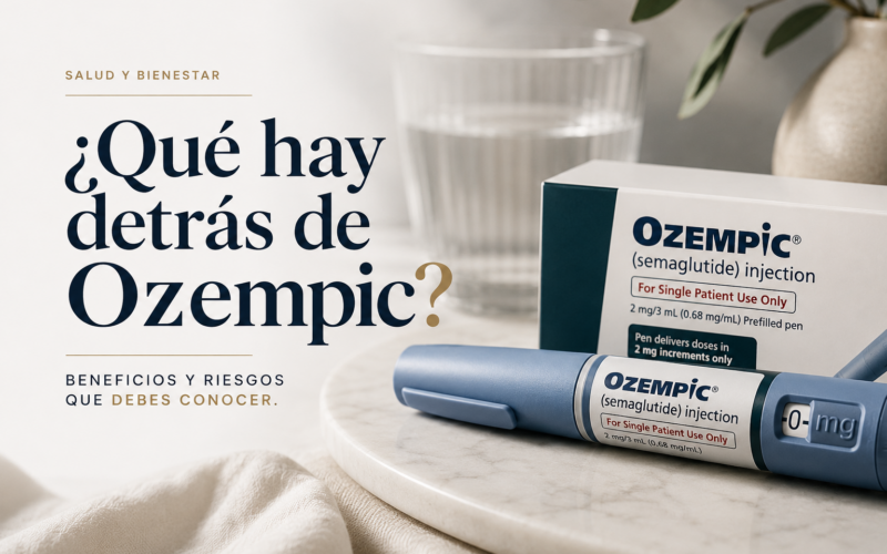 ¿Qué hay detrás de Ozempic? Beneficios y riesgos que debes conocer