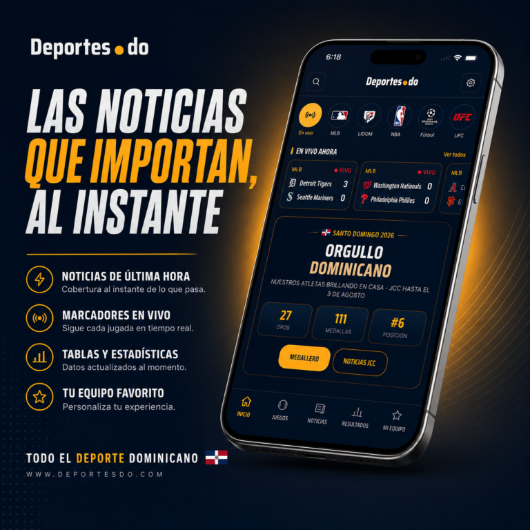 DeportesDO — Descarga la app oficial