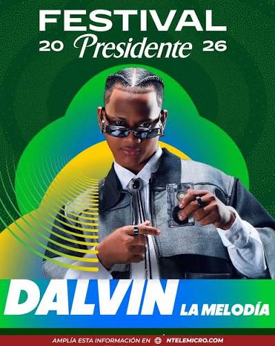 Dalvin "La Melodía" confirmado para el Festival Presidente 2026: quién es y su video más visto