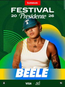 Beele confirmado en el Festival Presidente 2026
