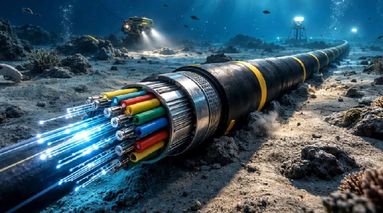 Mapa de los cables submarinos Google que conectan a República Dominicana