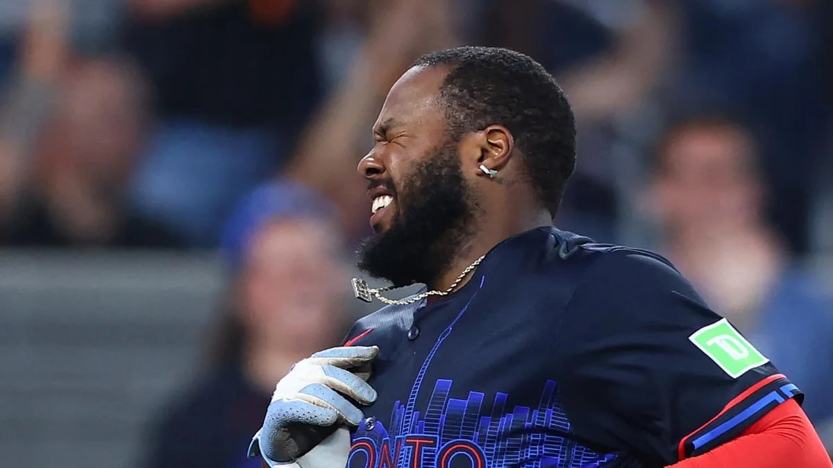 Vladimir Guerrero Jr. lista de lesionados tras jugada ante los Yankees