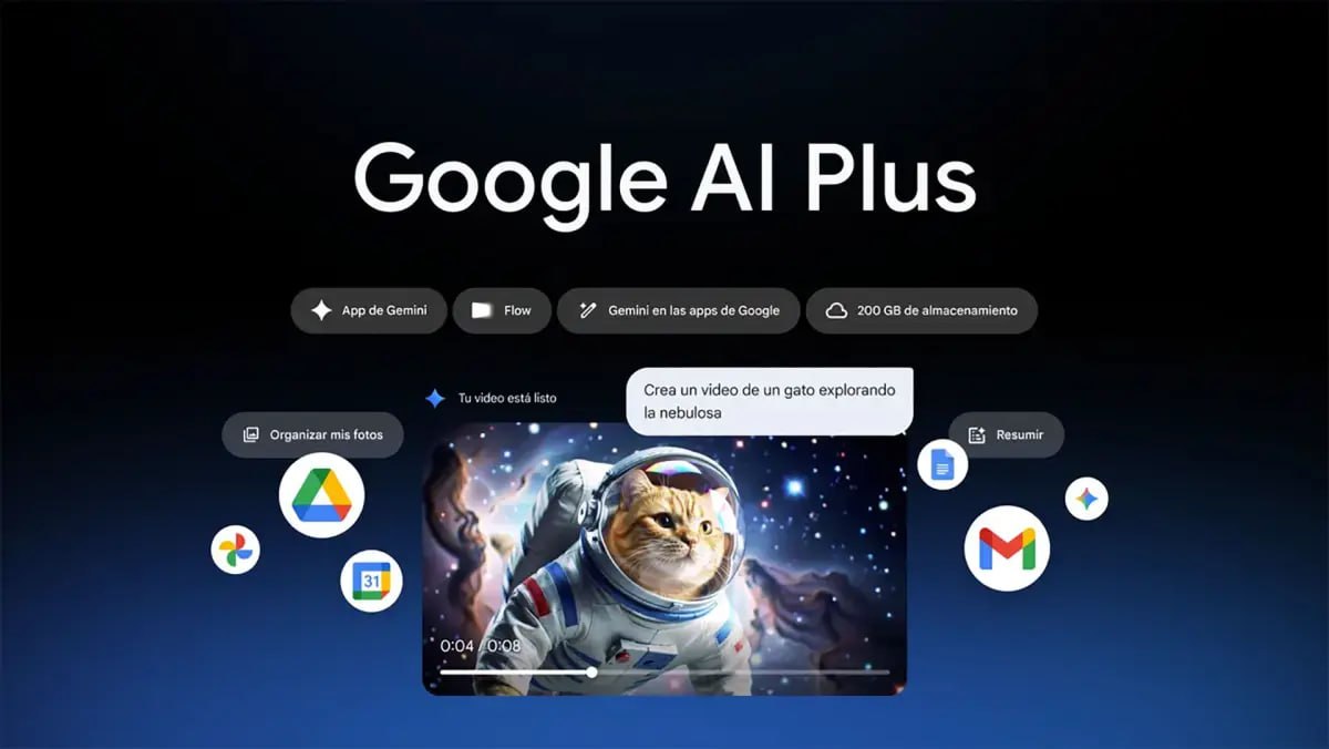 Promoción de Google AI Plus gratis para estudiantes en Gemini