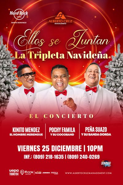 ELLOS SE JUNTAN: LA TRIPLETA NAVIDEÑA